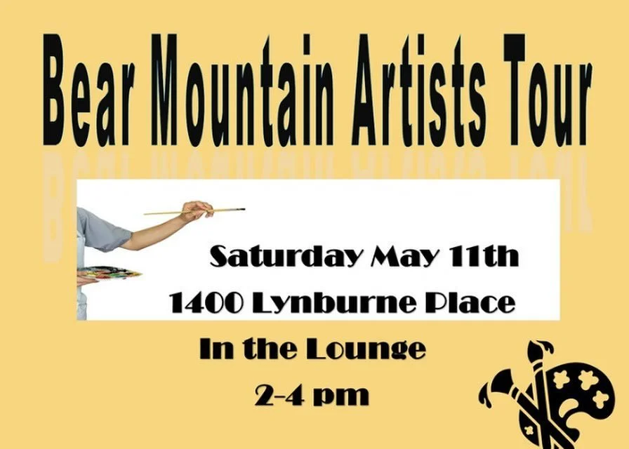 Once again I will be hosting an Artist Tour &mdash; however this time around it will not just be my Artwork out to see as there will be other Artists &mdash; all local to Bear Mountain!  And with Mother&rsquo;s Day on Sunday for any looking for some 