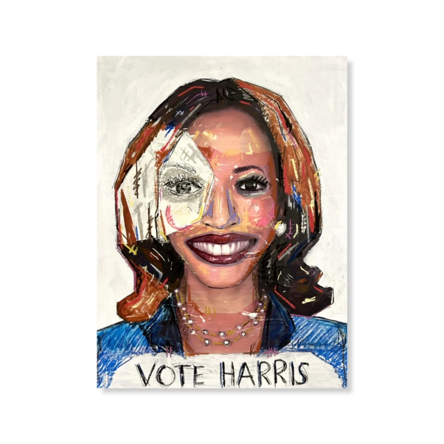 Portrait of Kamala Harris