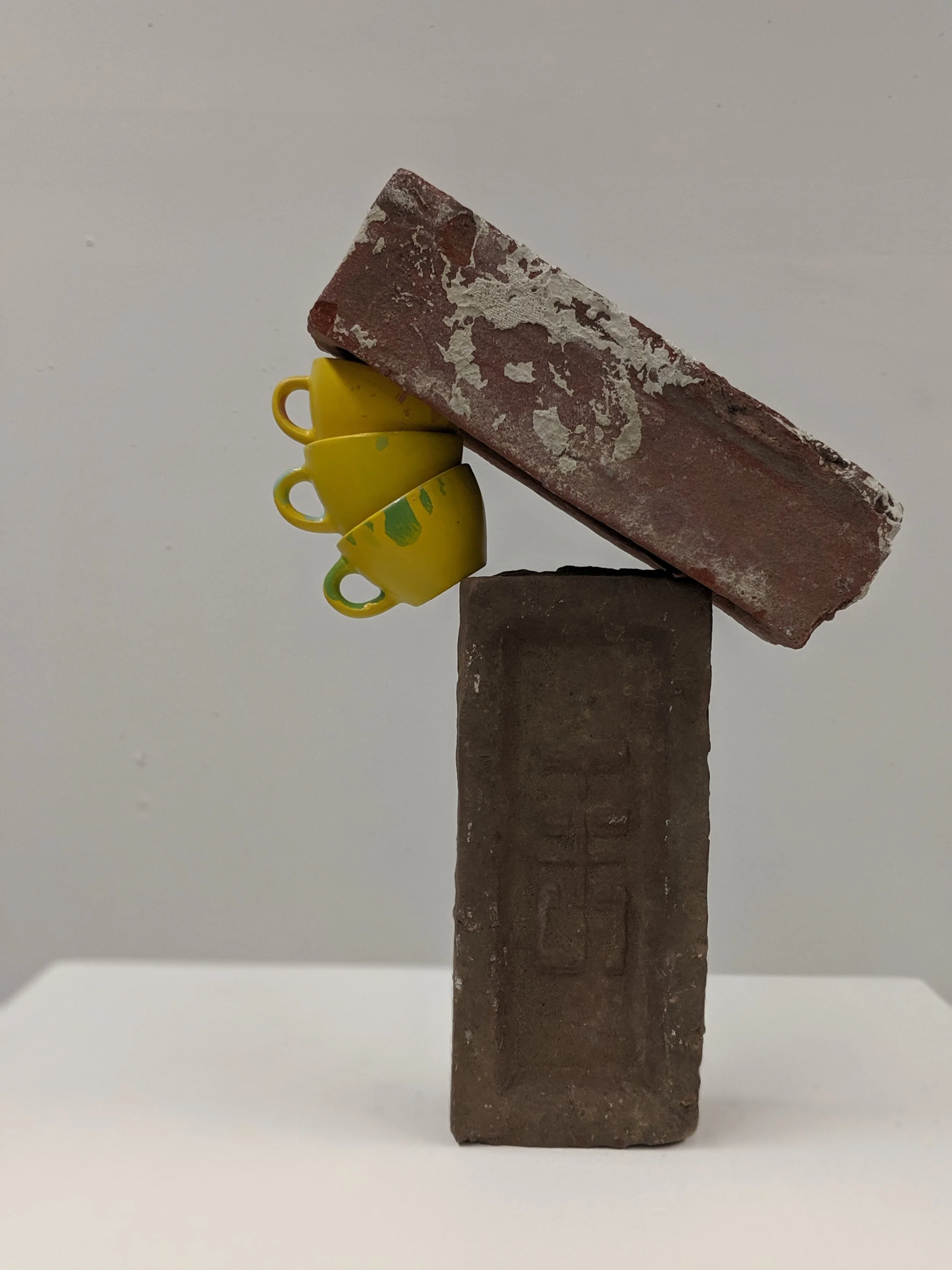 more than nothing | 12.5" H x 3.5" W x 8.5" D | 2019