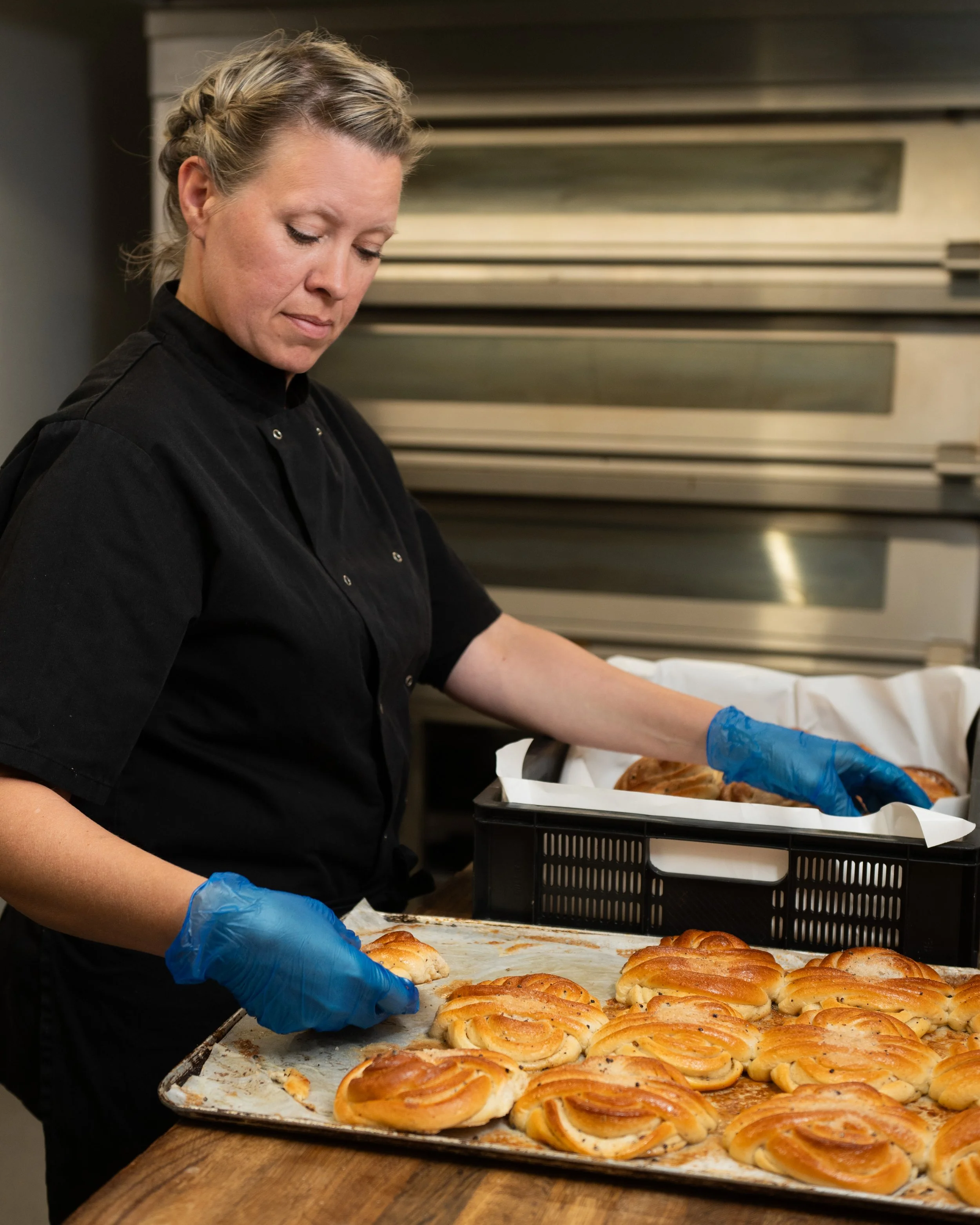 Jenny Engvall, owner of Fika Bakery and Fika Bakery Cafe in Brighton, Sussex.