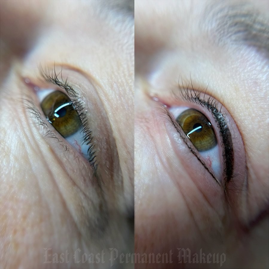 Top &amp; Bottom Eyeliner 😍👁️👁️👁️

#permanentmakeupnc #permanentmakeupwilmington #tattoowilmington #wilmingtonnctattoos #permanenteyelinernc