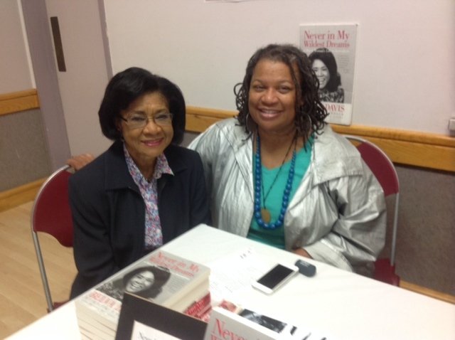 Judy Juanita with Belva Davis