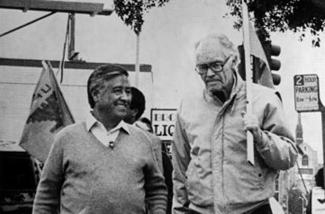 Cesar Chavez and Fred Ross Sr.