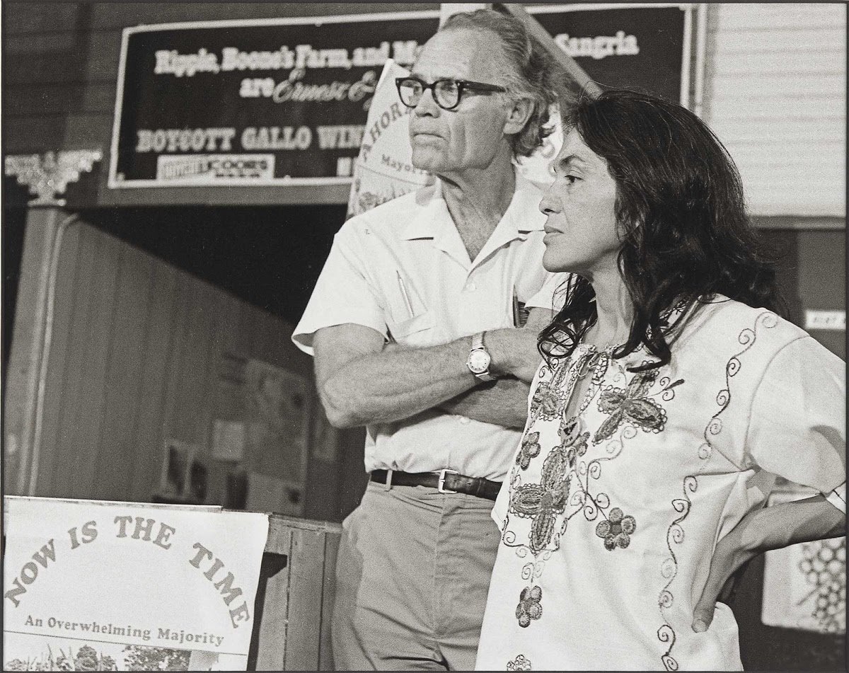 Fred Ross Sr and Dolores Huerta