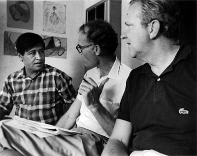 Cesar Chavez, Fred Ross, Sr. and Bill Kircher