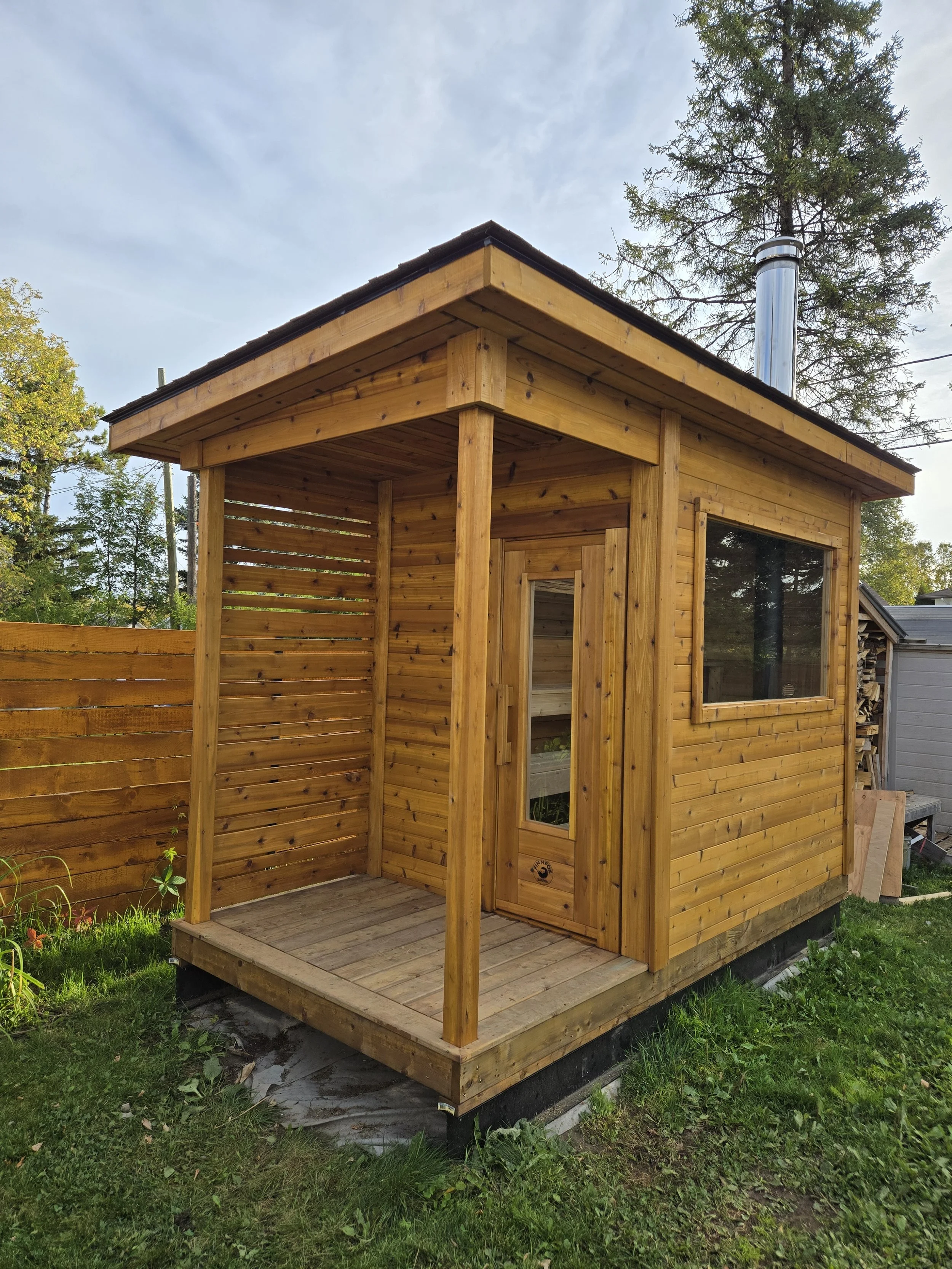 Outdoor new build | Backyard beauty 6 x 8 with short porch