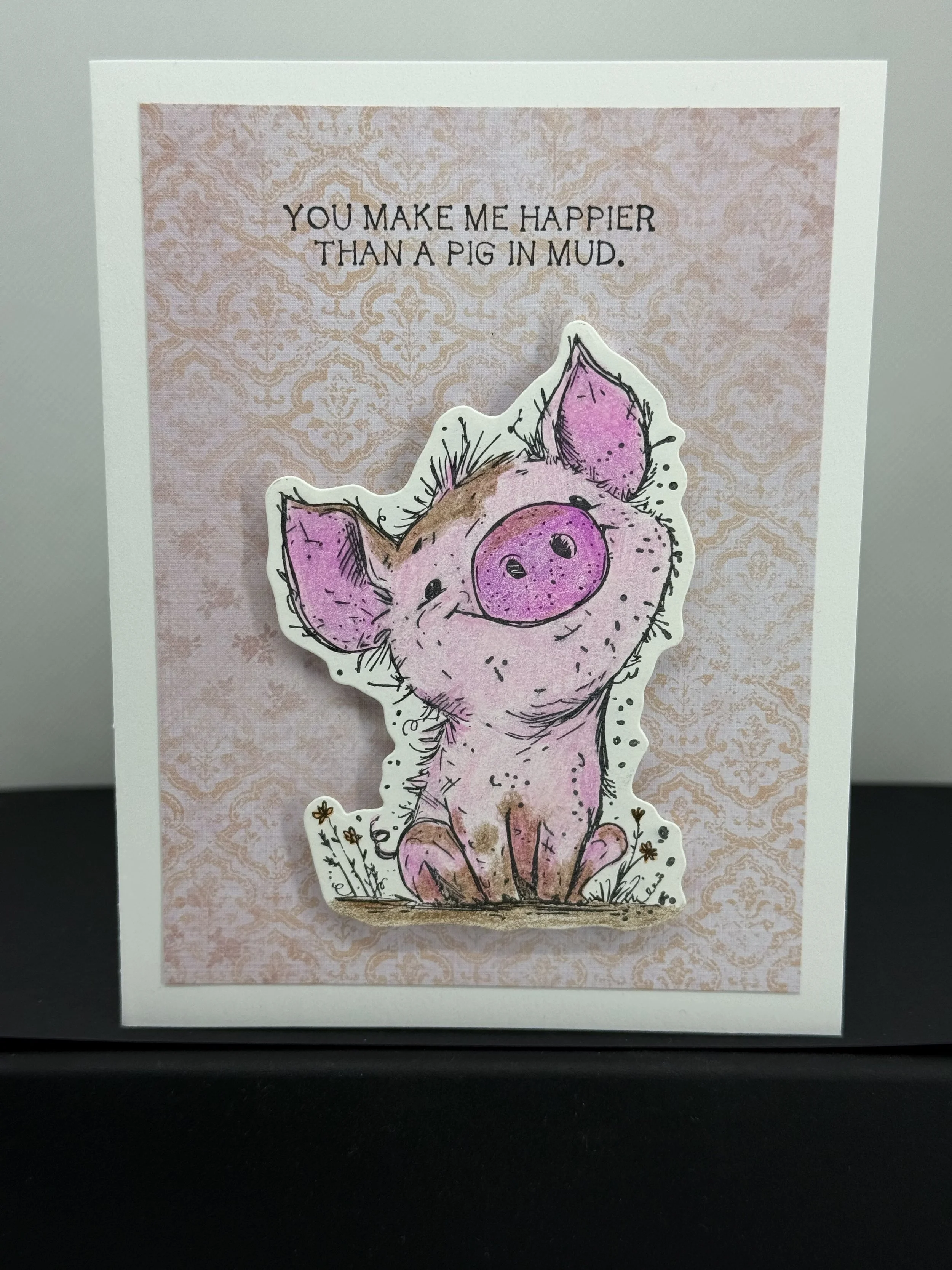 Pig in mud