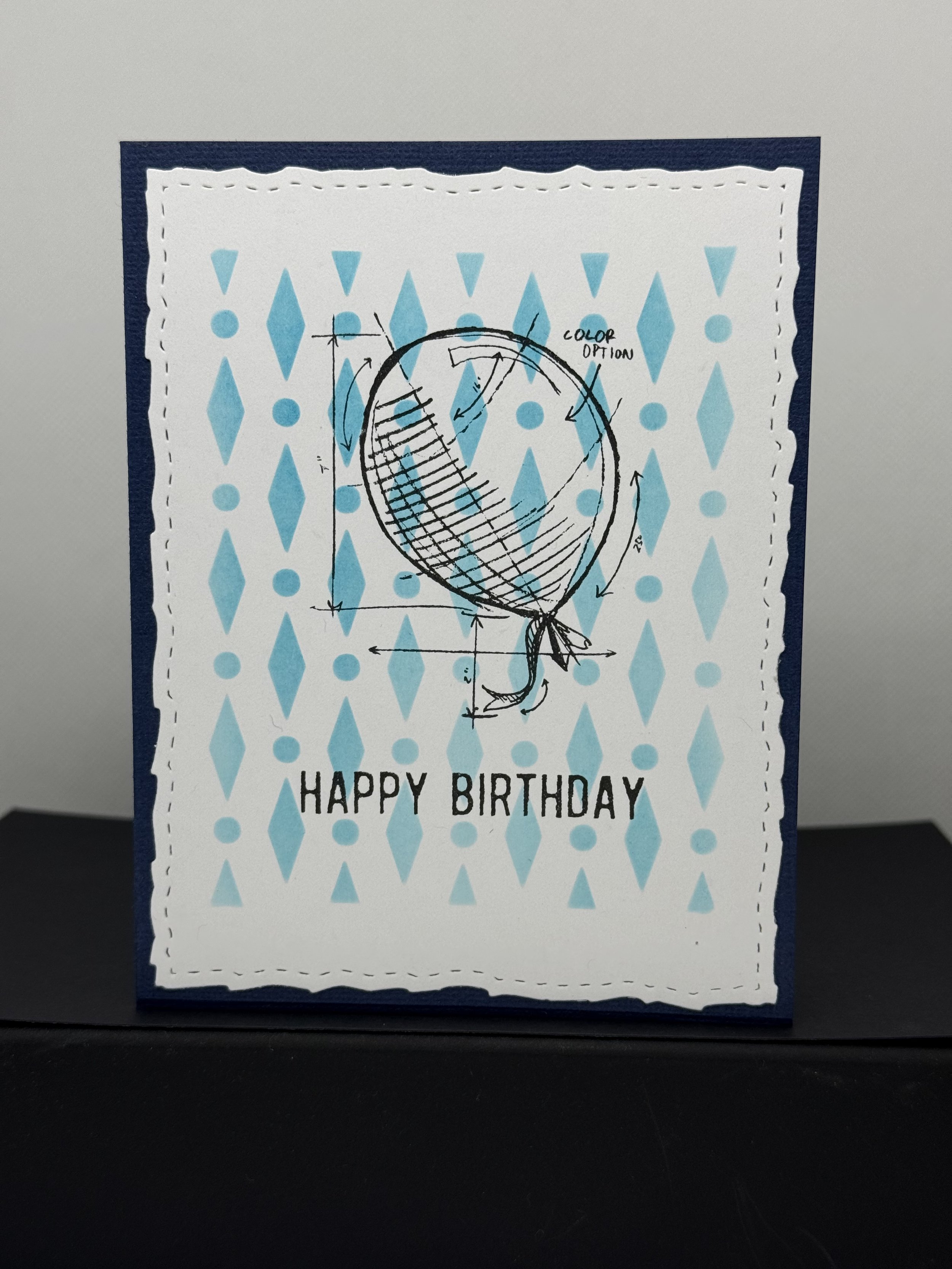 Happy birthday balloon