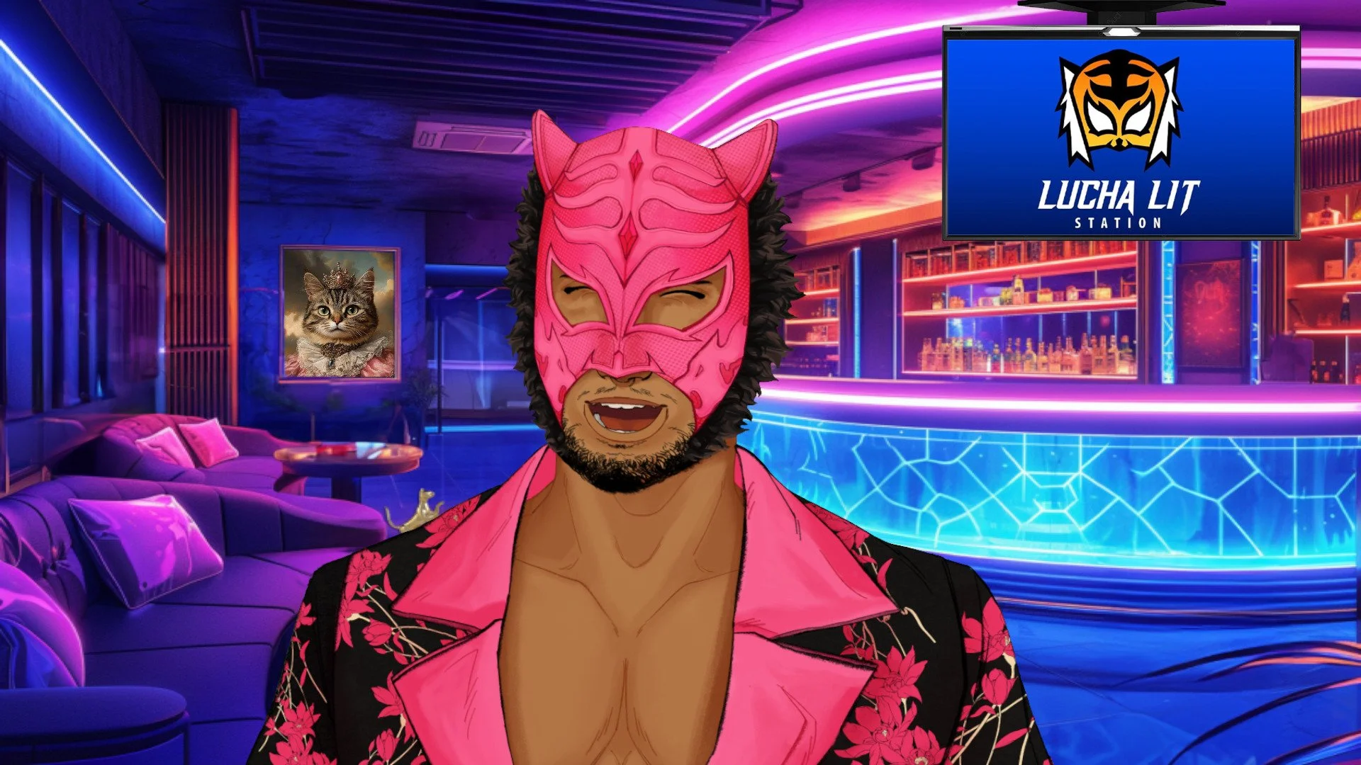 Going Live on @Twitch
 soon! #Luchalitstation Q&amp;A and Talking @luchalibreaaa