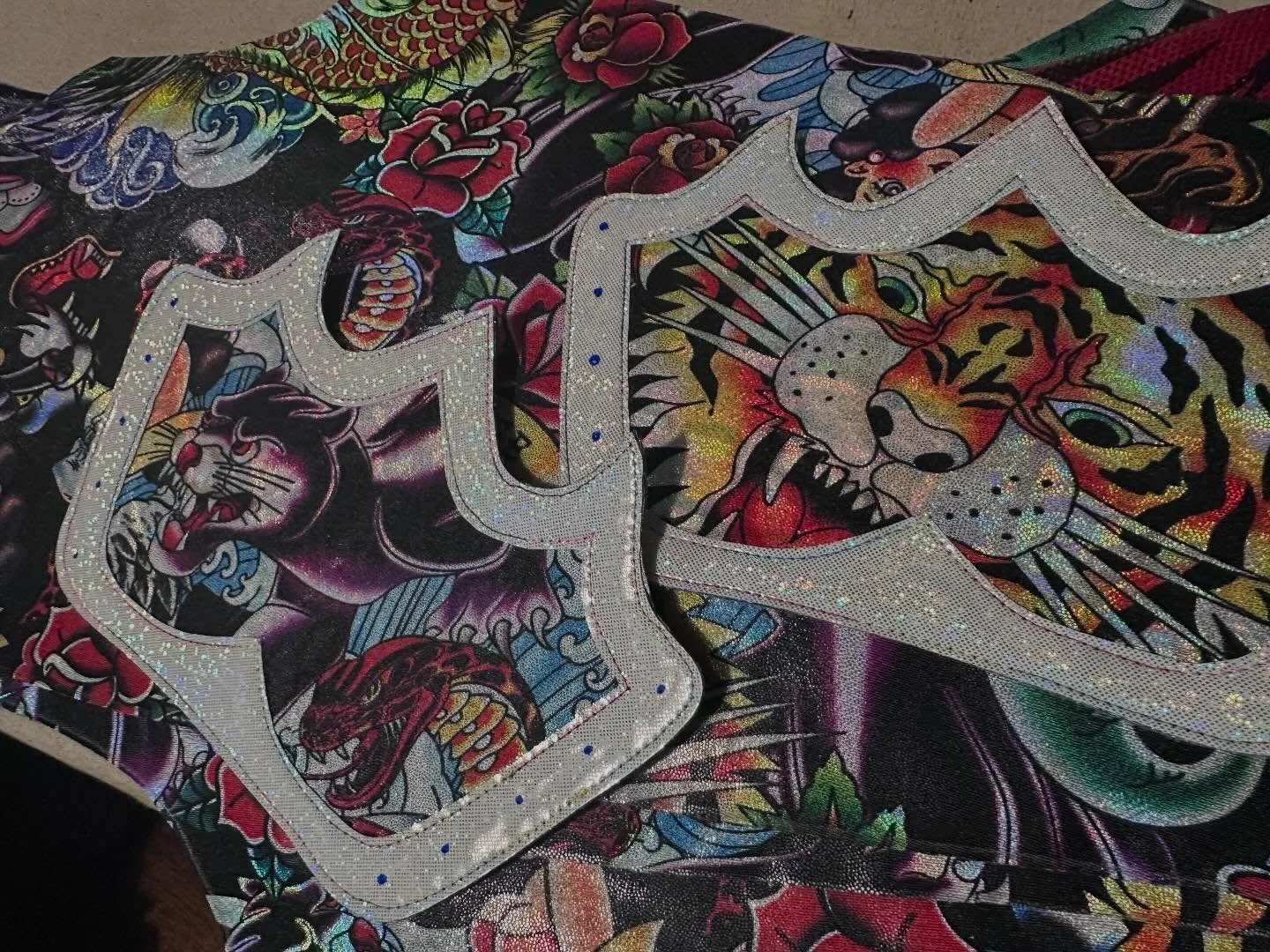 New gear! Mask drop coming soon! Stay #luchalit