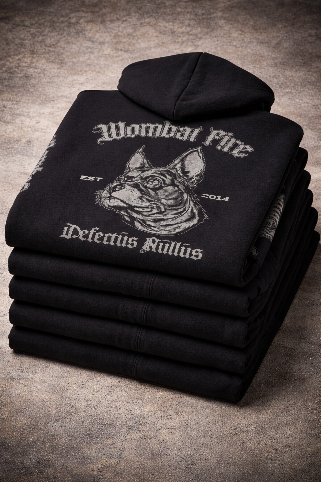 Wombat Fire "EVA" Oversize Fleeced Hoodie