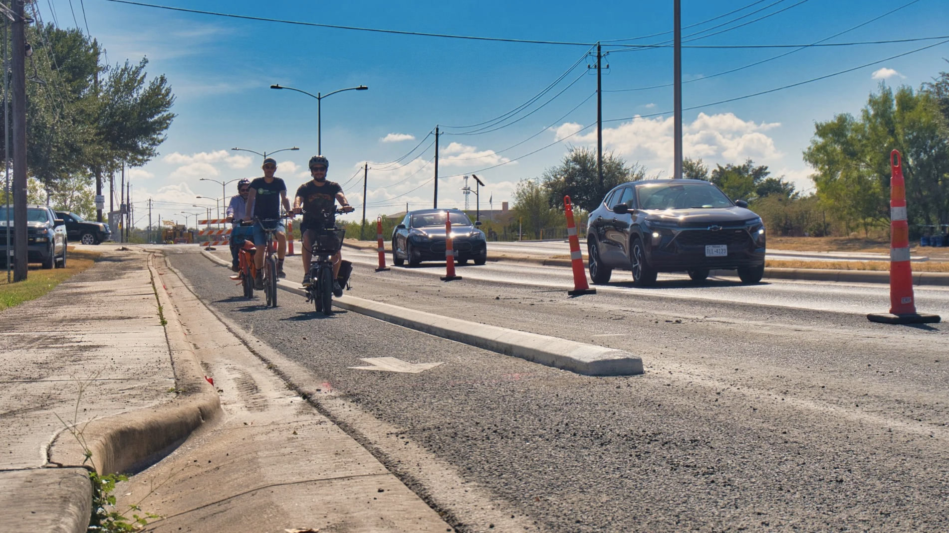 Next Level Bike Lane Protection Arrives in Austin