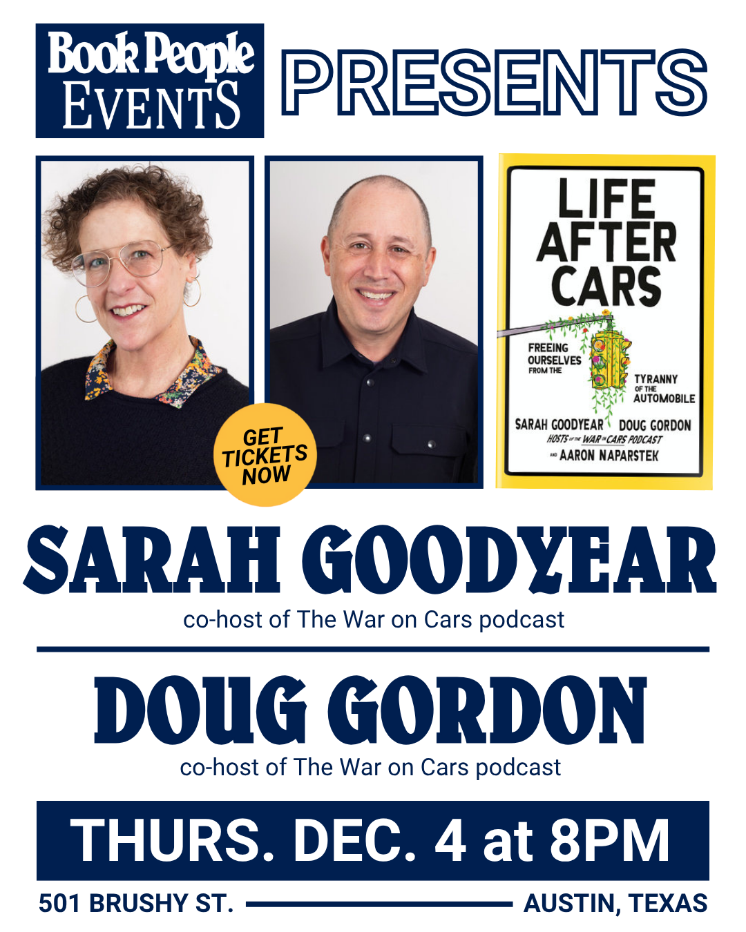 Life After Cars Book Launch