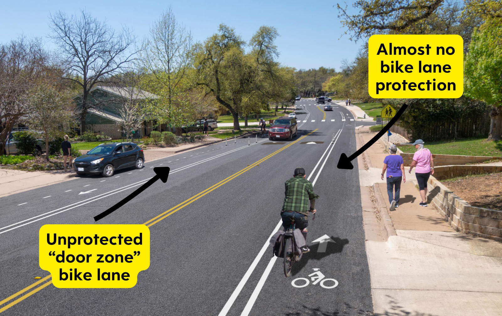 Tell the City to improve its planned Mesa Drive bike lanes
