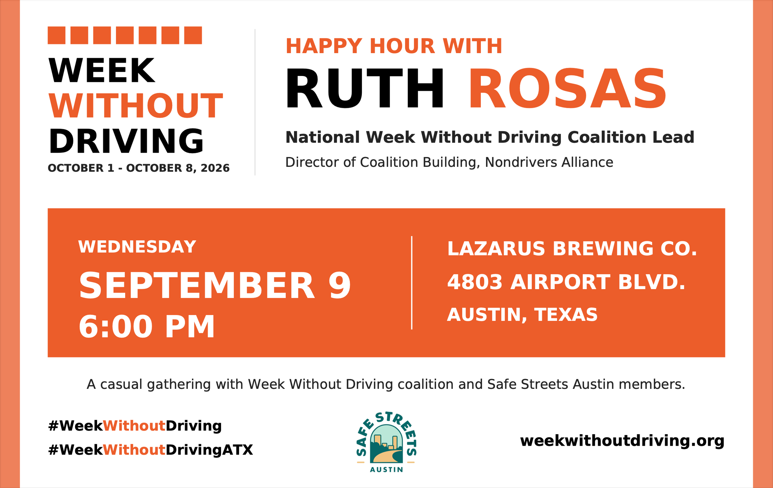 Happy Hour With Ruth Rosas