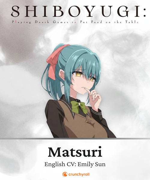 Matsuri from SHIBOYUGI: Playing Death Games to Put Food on the Table