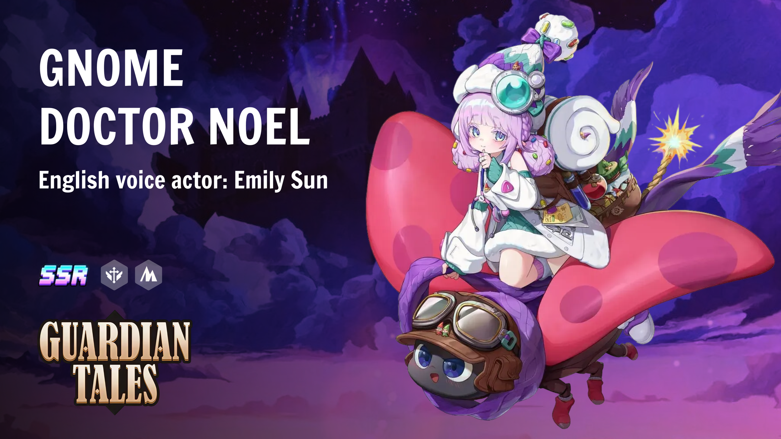 Gnome Doctor Noel from Guardian Tales