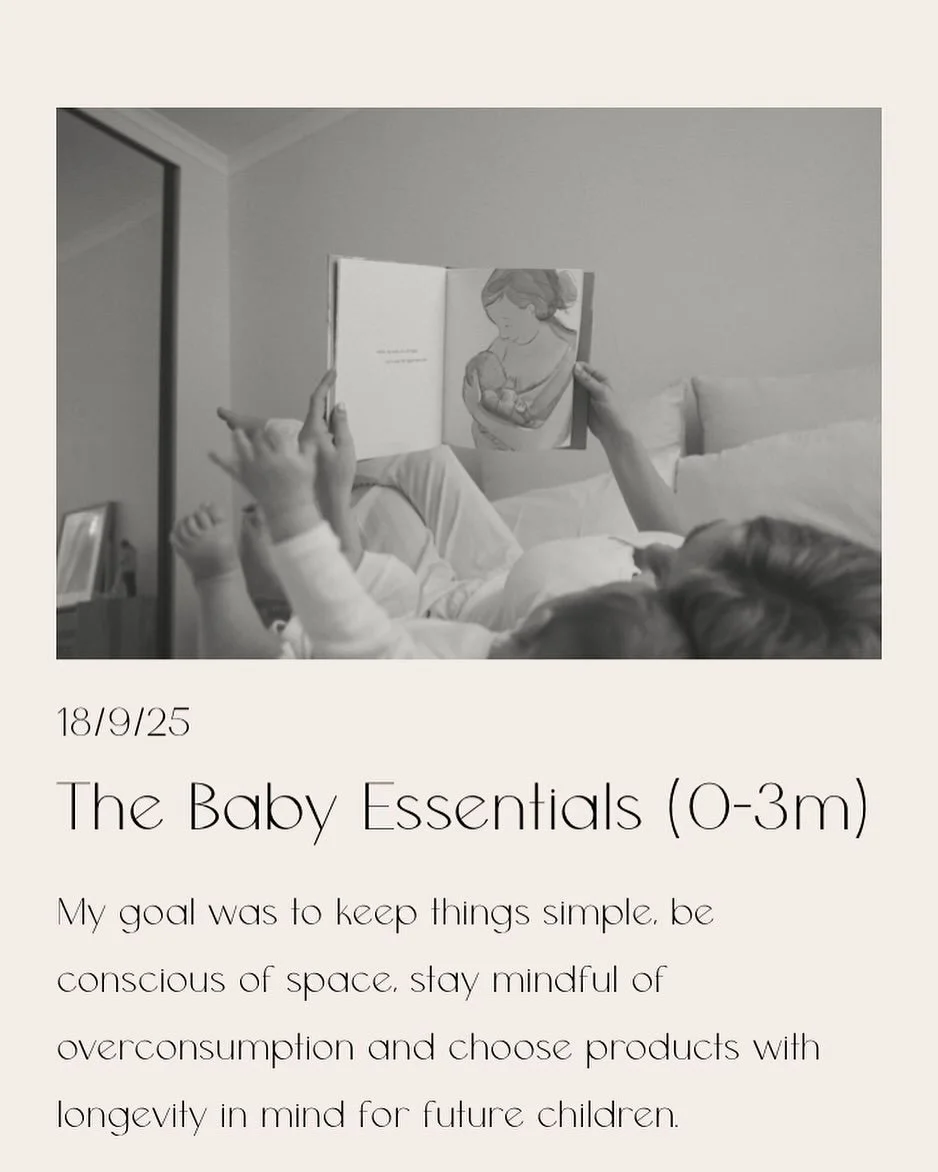 My top 10 most used baby products (0-3 months):
&bull; 1-5: my husband 
&bull; 6: @chekohbaby clip carrier 
&bull; 7: @bubbacloud baby lounger 
&bull; 8: @purebabyorganic blanket 
&bull; 9: @bondsbabyandkids singlets 
&bull; 10: @munchkinandbear play