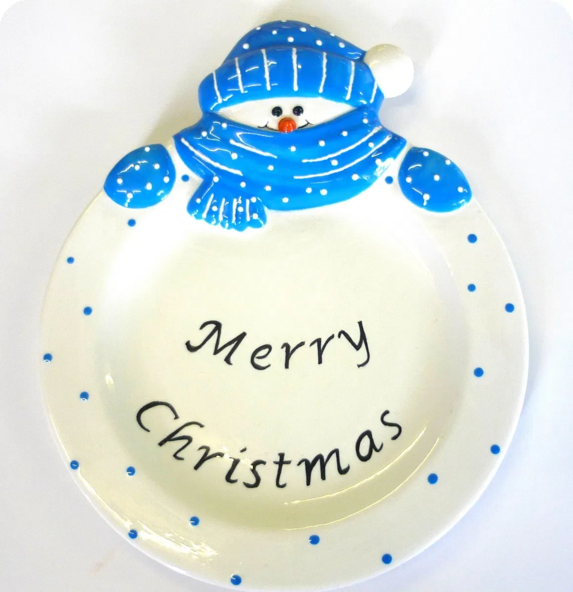 Snowman/Santa Plate - £25