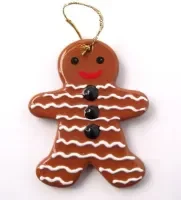 Gingerbread Hanging Decoration - £8