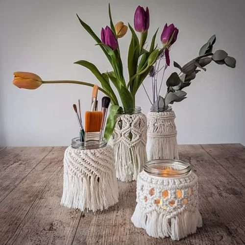 Macrame with Driftwood & Twine