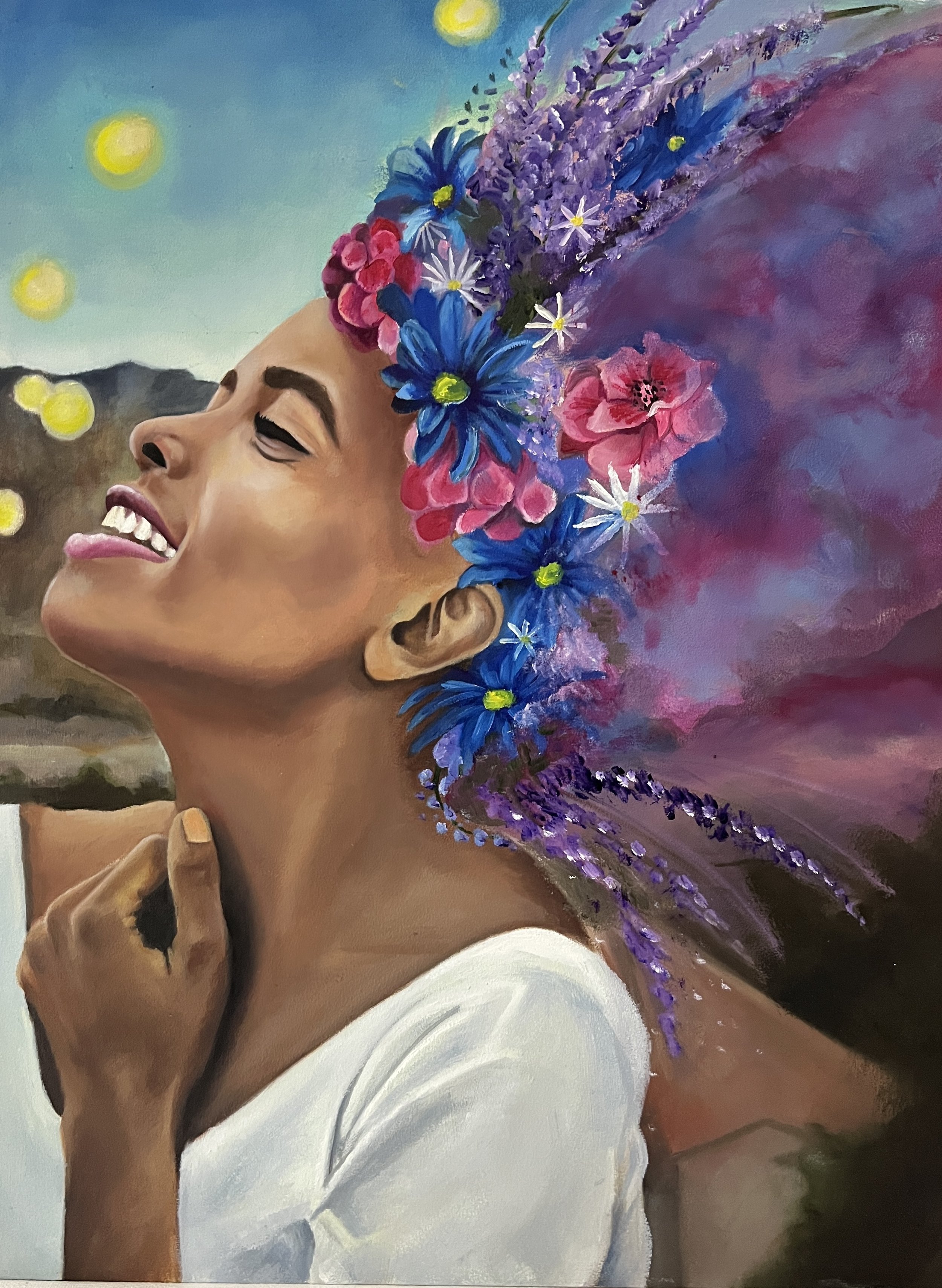 Original 12 x 16 - Life is for Living