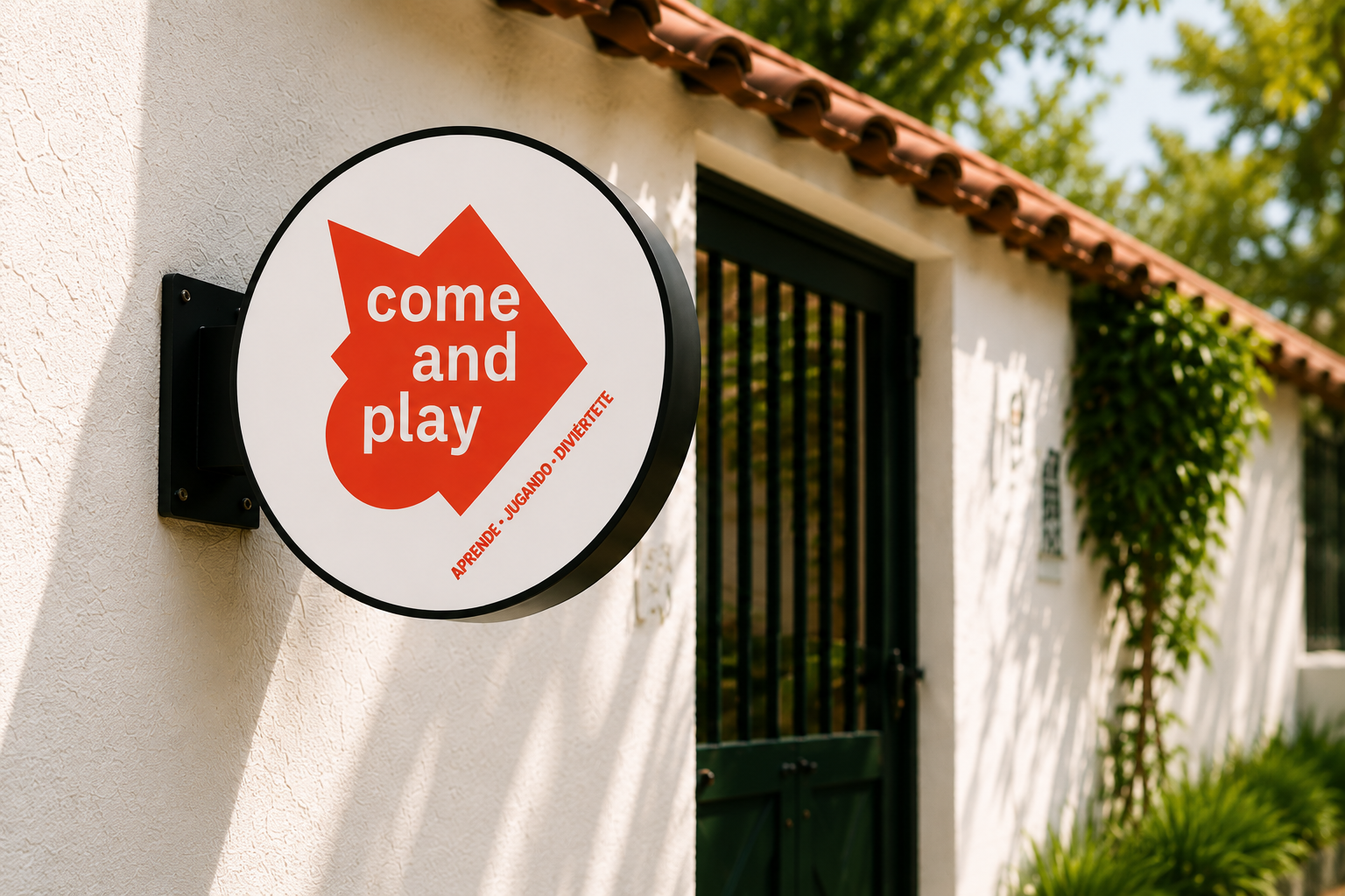 Come and Play Logo Branding