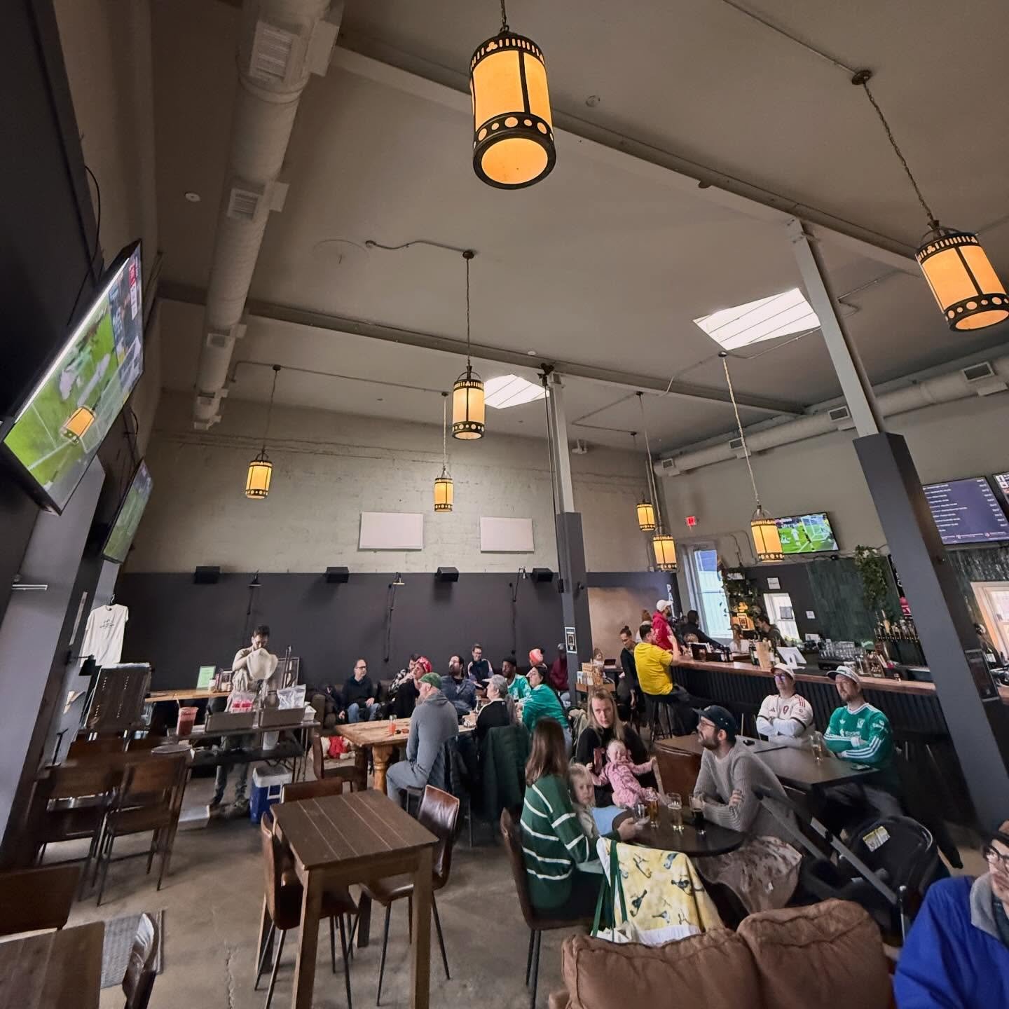 having our own pizza party over here 🍕 

come hang with us while you can 🍻 

open til 6ish / when Mitchell and Joe wanna go home 😀 

be safe out there ❄️