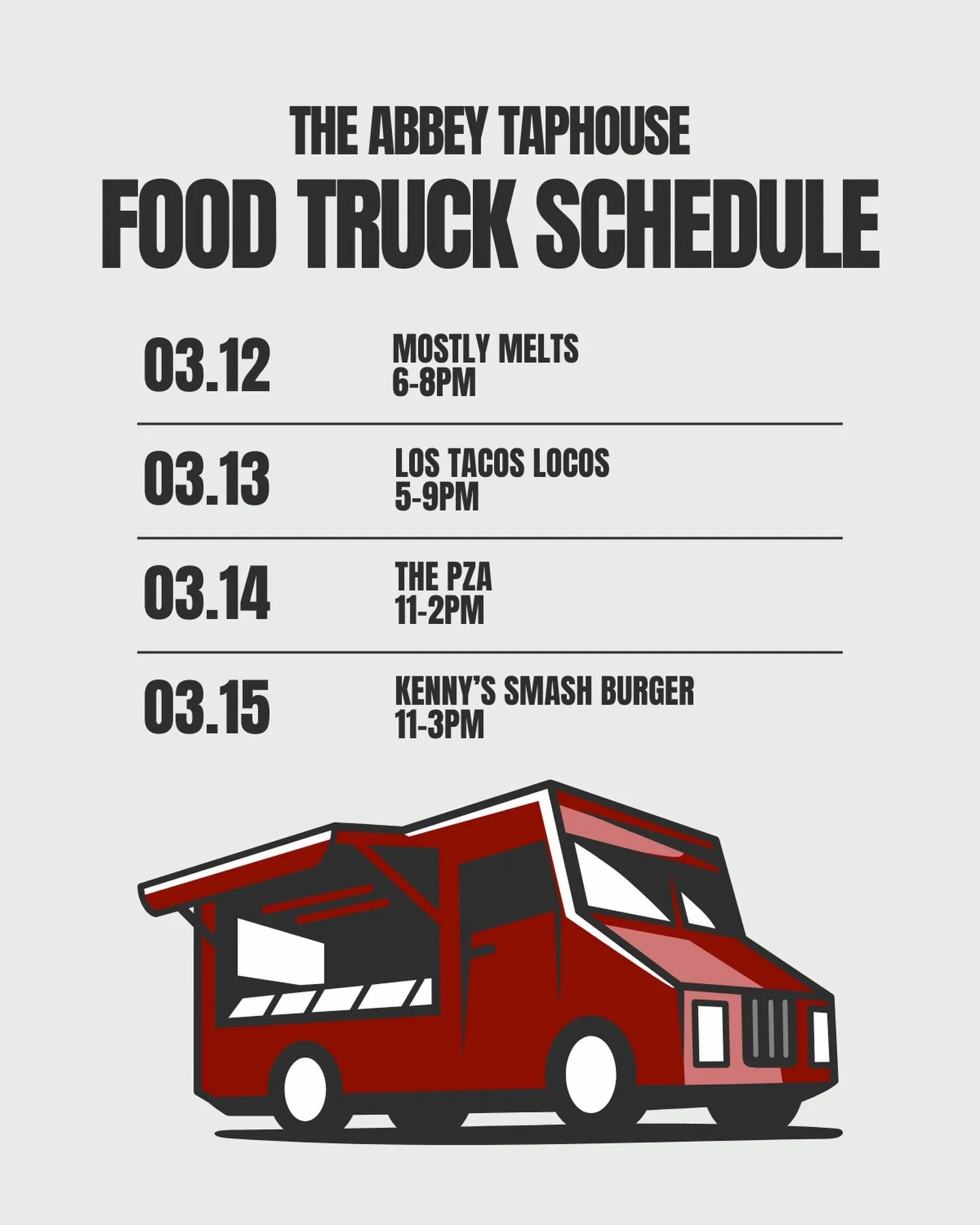 If you&rsquo;re hungry, this is the place to be 🌮🥪🍕🍔