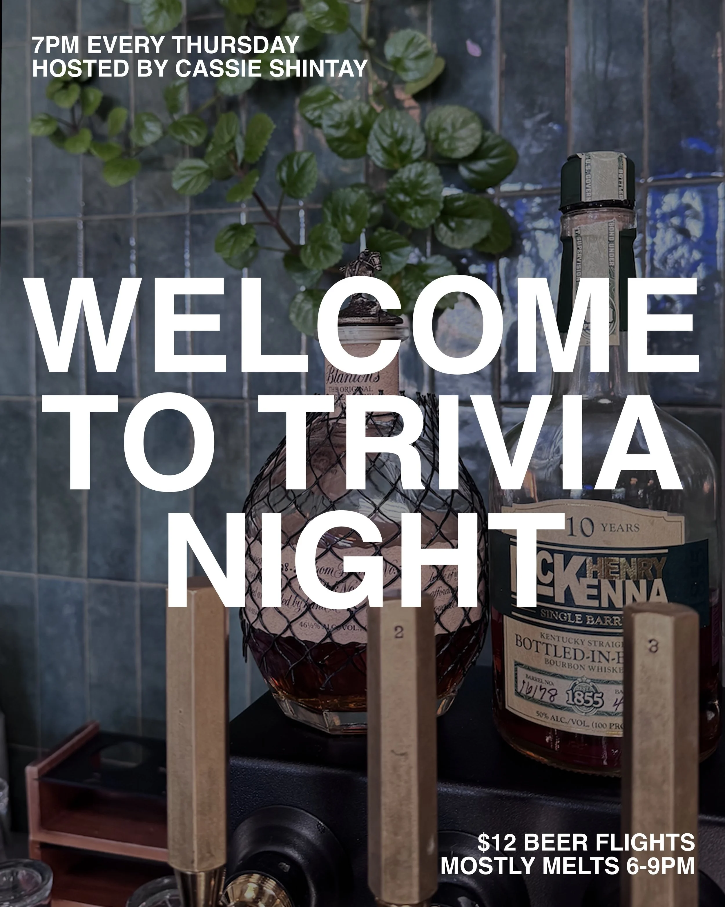Stacked schedule tonight 
3pm Mexico v South Africa
6-9pm Mostly Melts
7pm Trivia 
10pm South Korea v Czechia