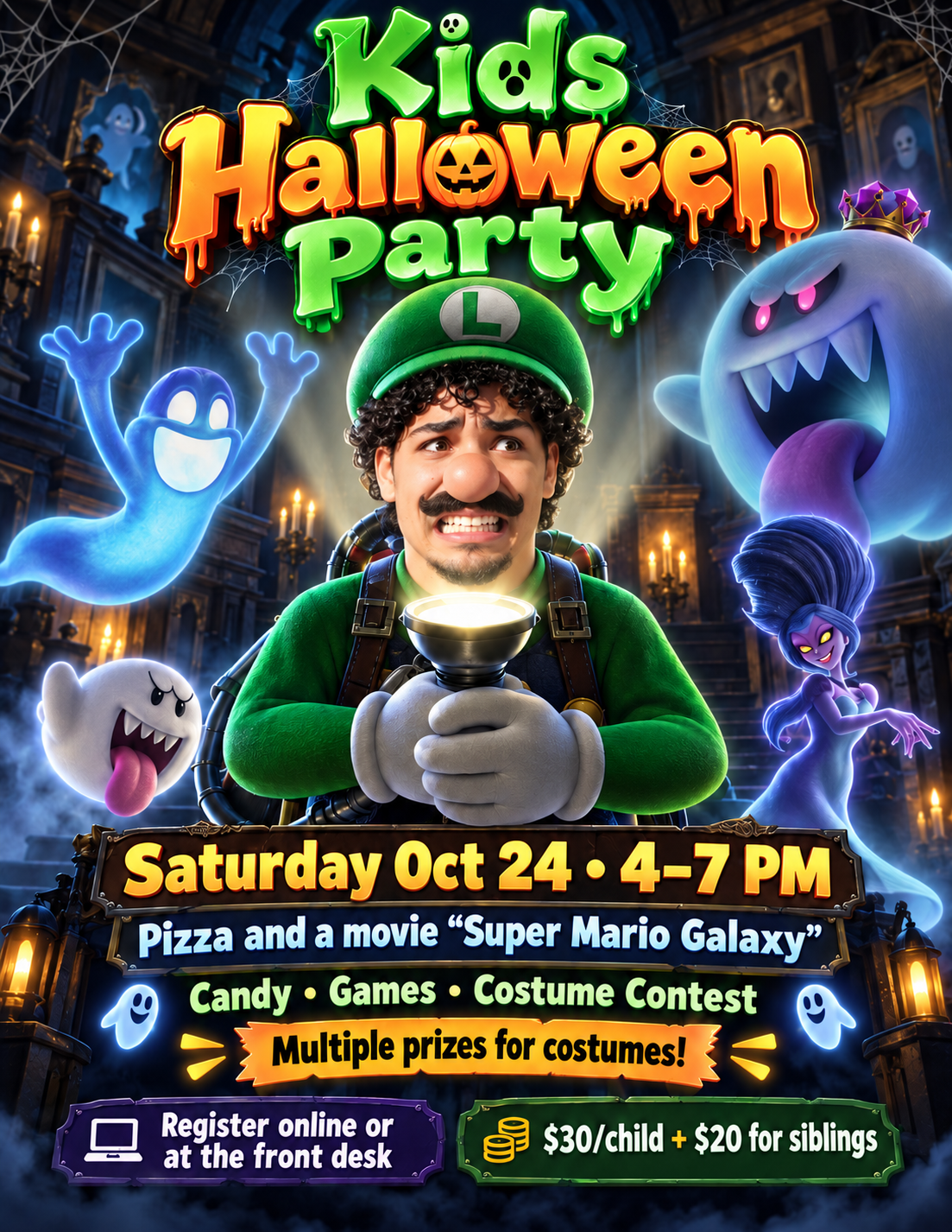 Luigi-Inspired Coach Tony Halloween Poster.png