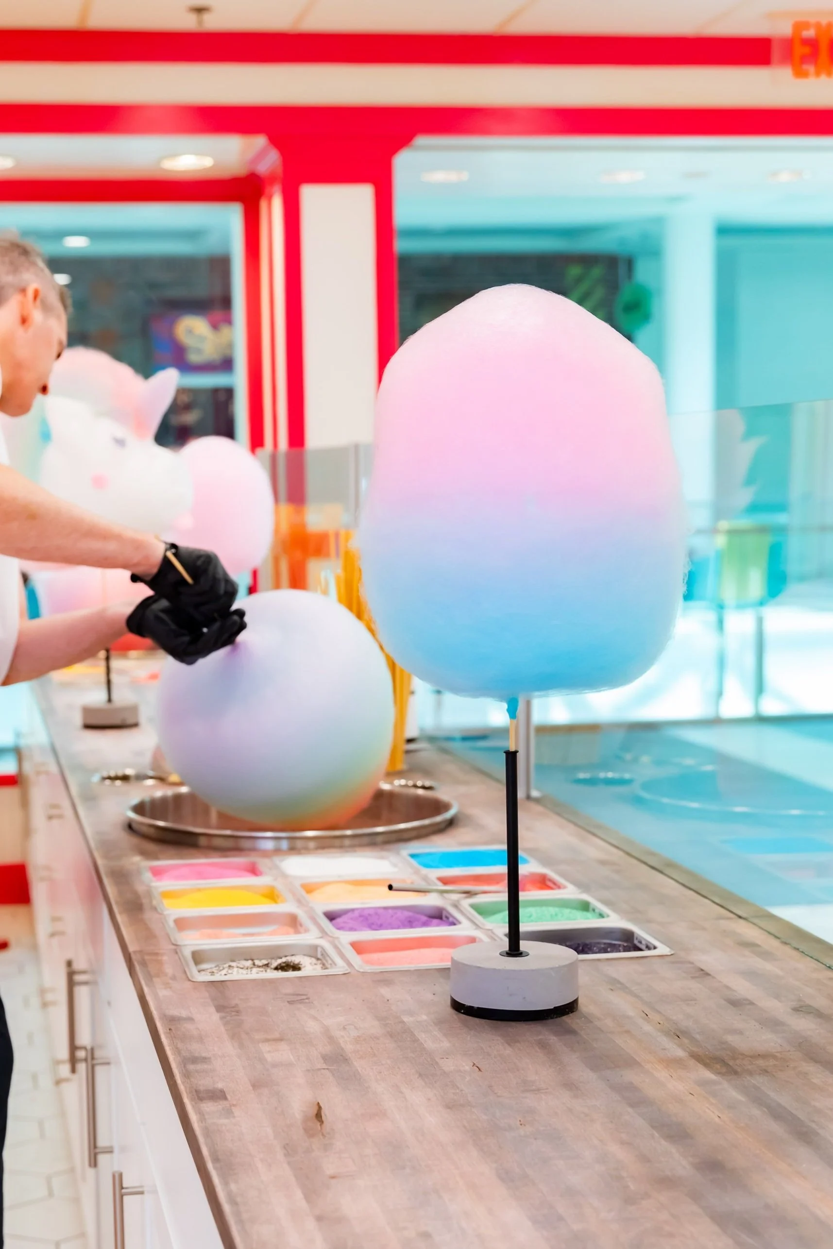 Puffy Cotton Candy — Clouds Menu