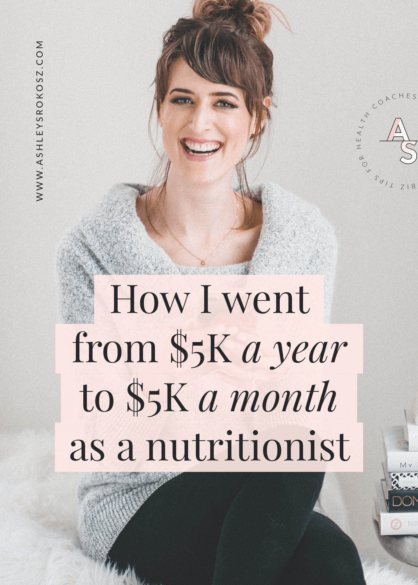 How I Went From 5K A Year To 5K A Month As A Holistic Nutritionist 