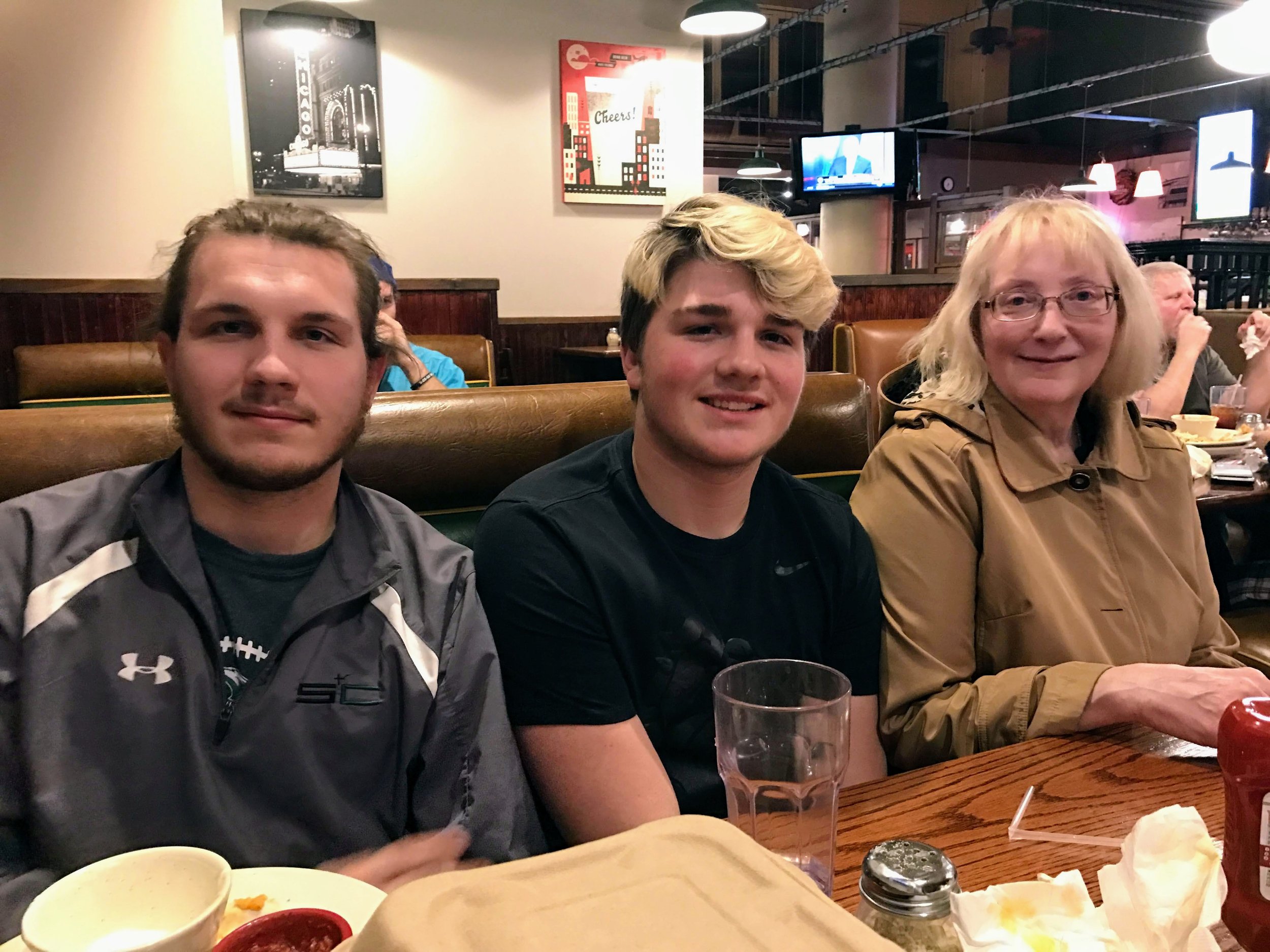 2017 - Visiting Ben at college in Lincoln, NE