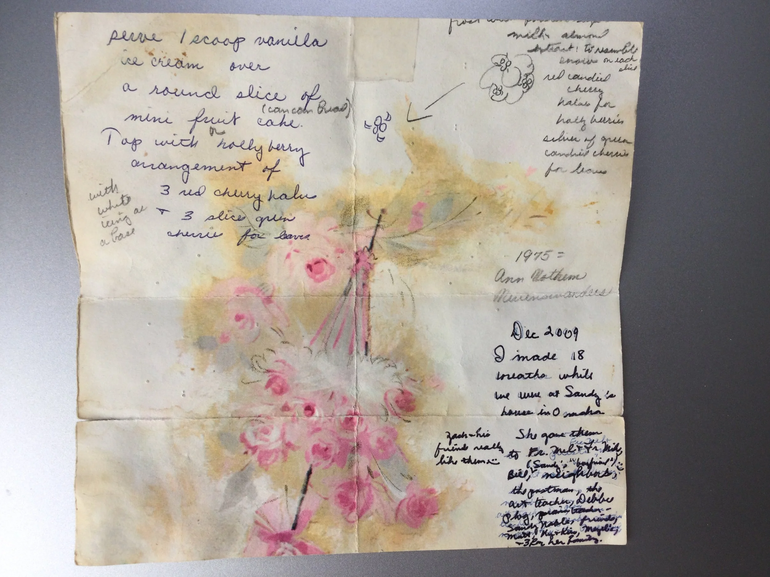 Notes on 2009 recipients