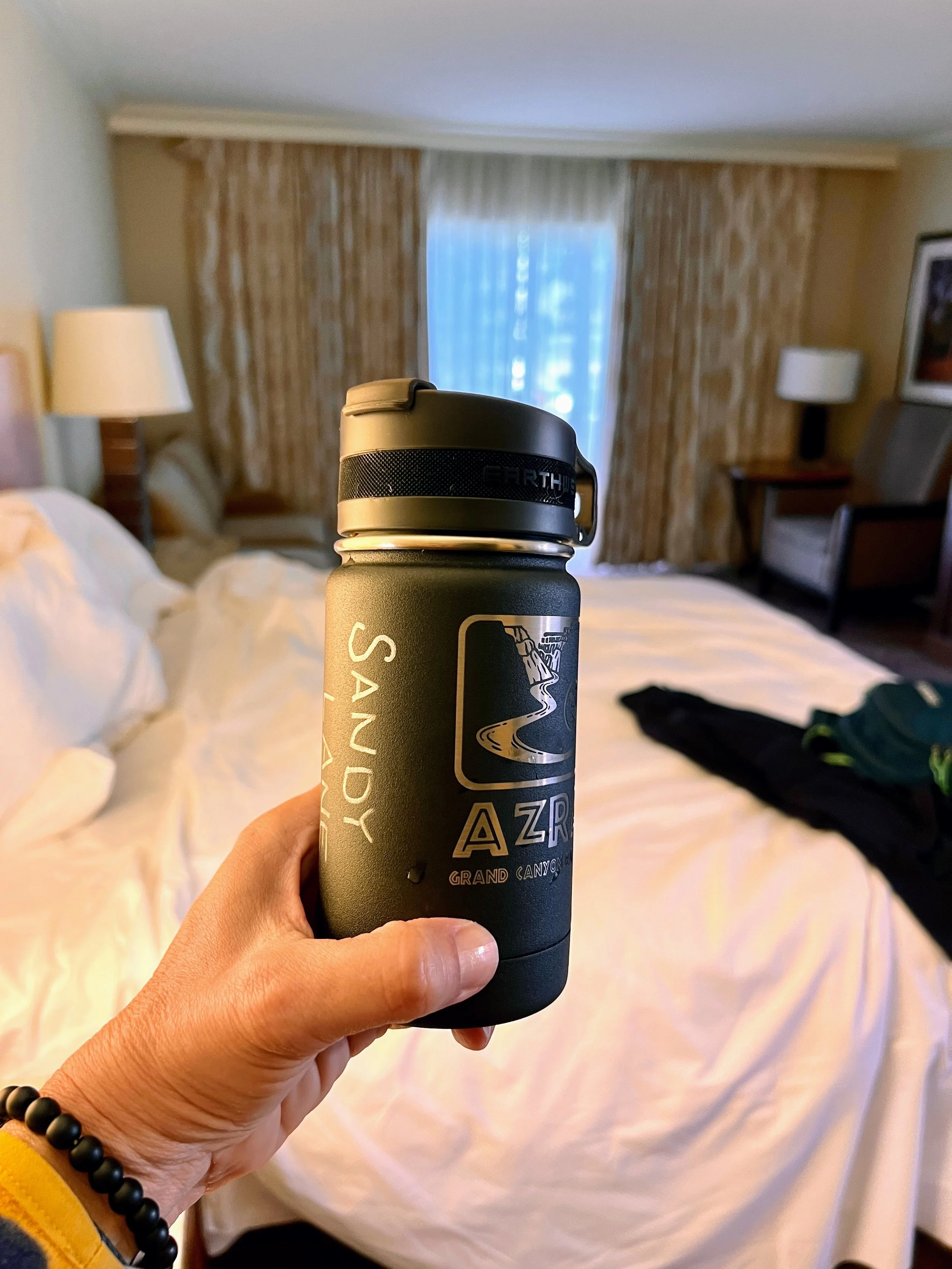 Labeled and ready for morning coffee