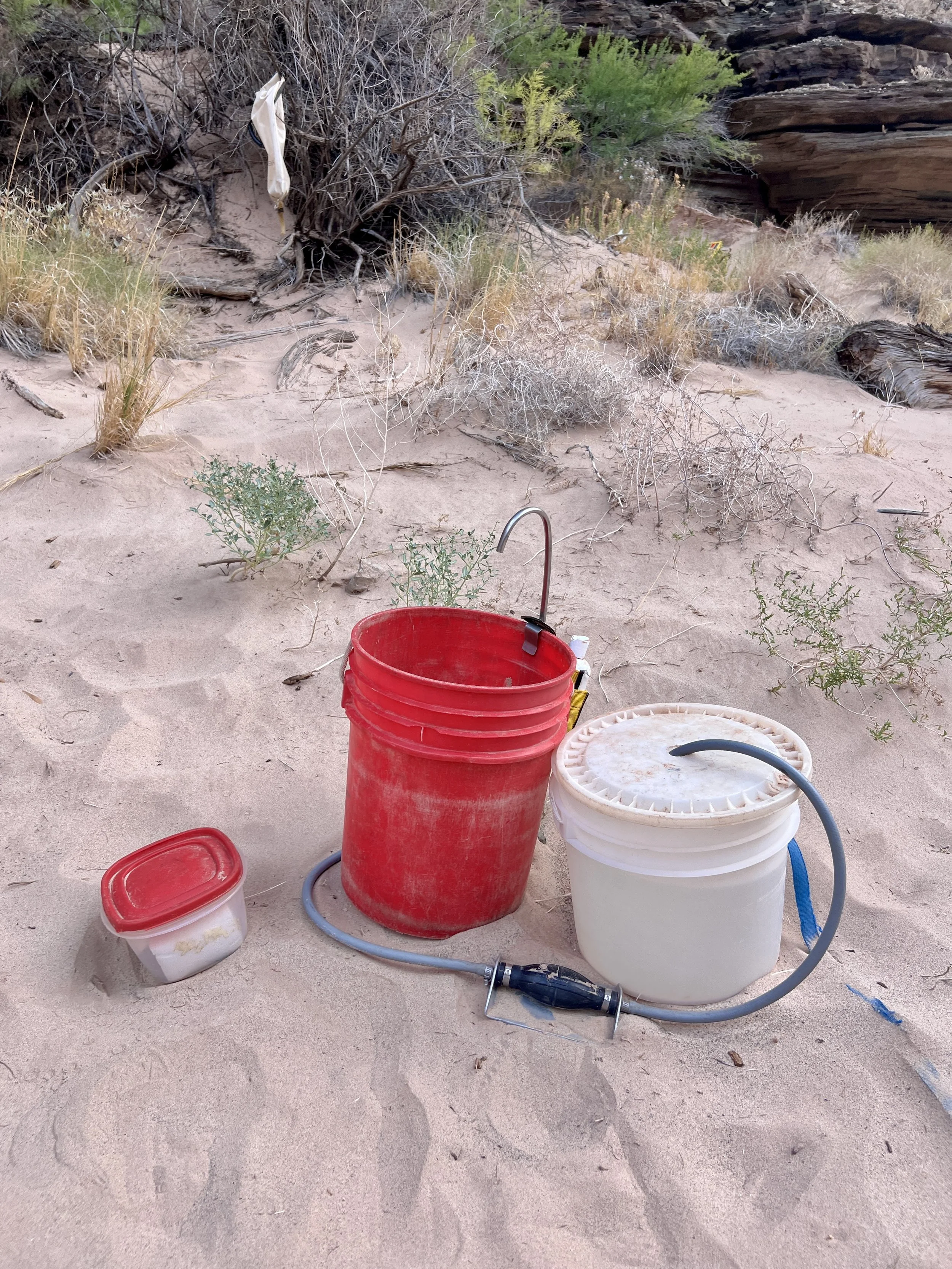 Hand washing station