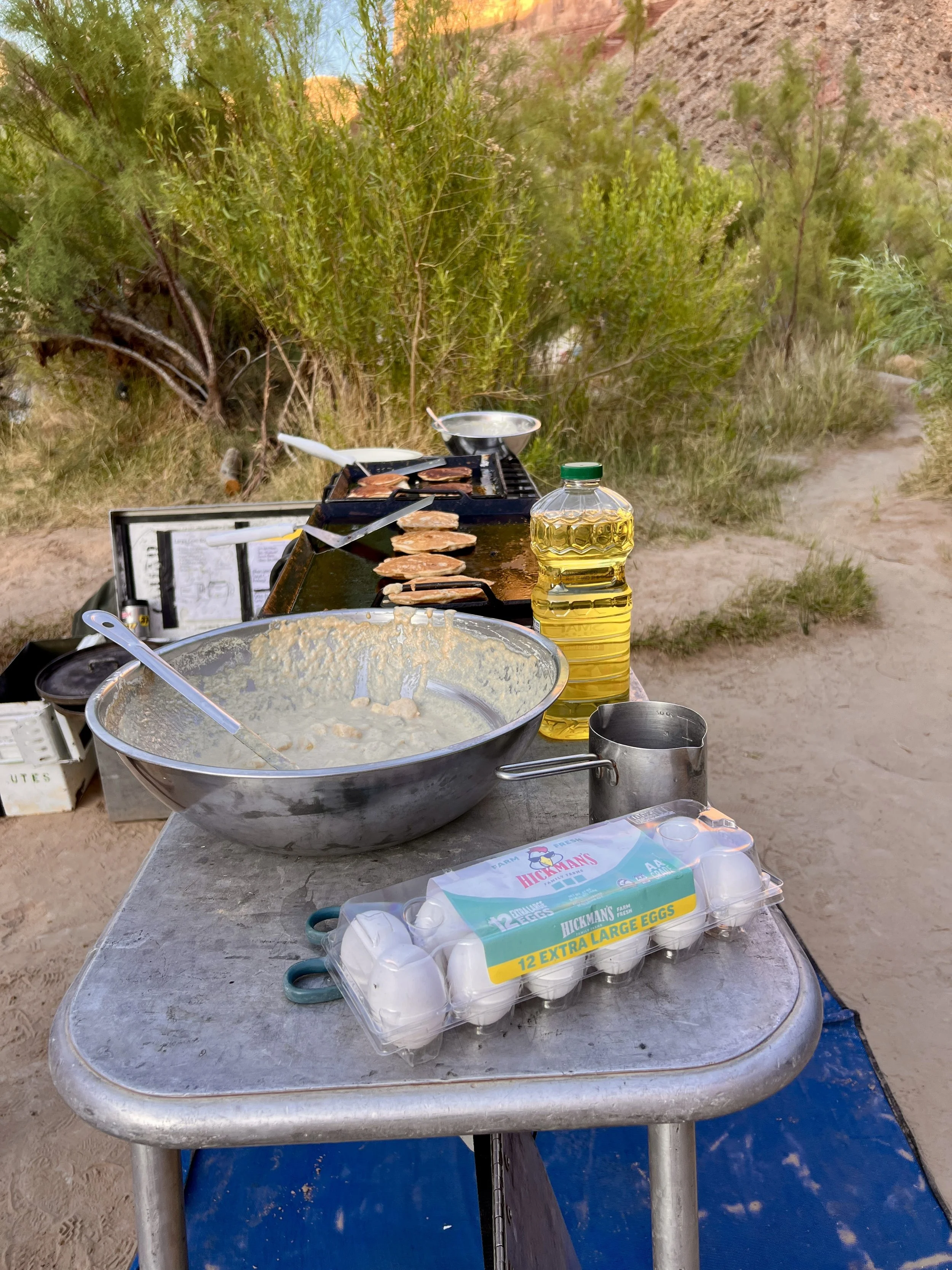 Breakfast cooking