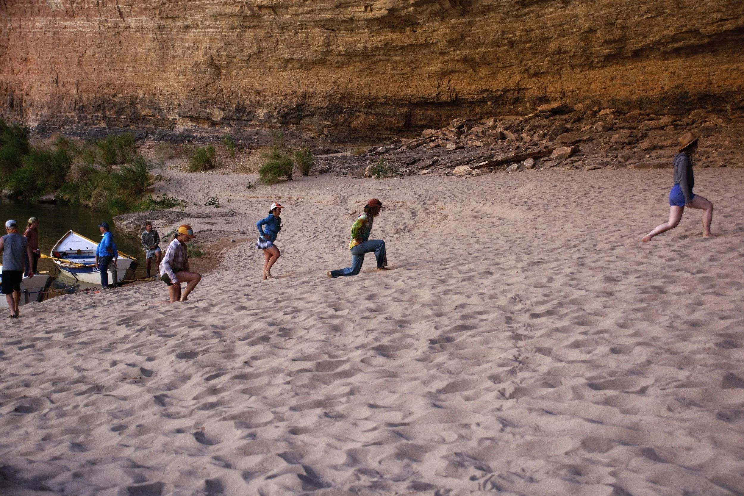 Lunging our way up