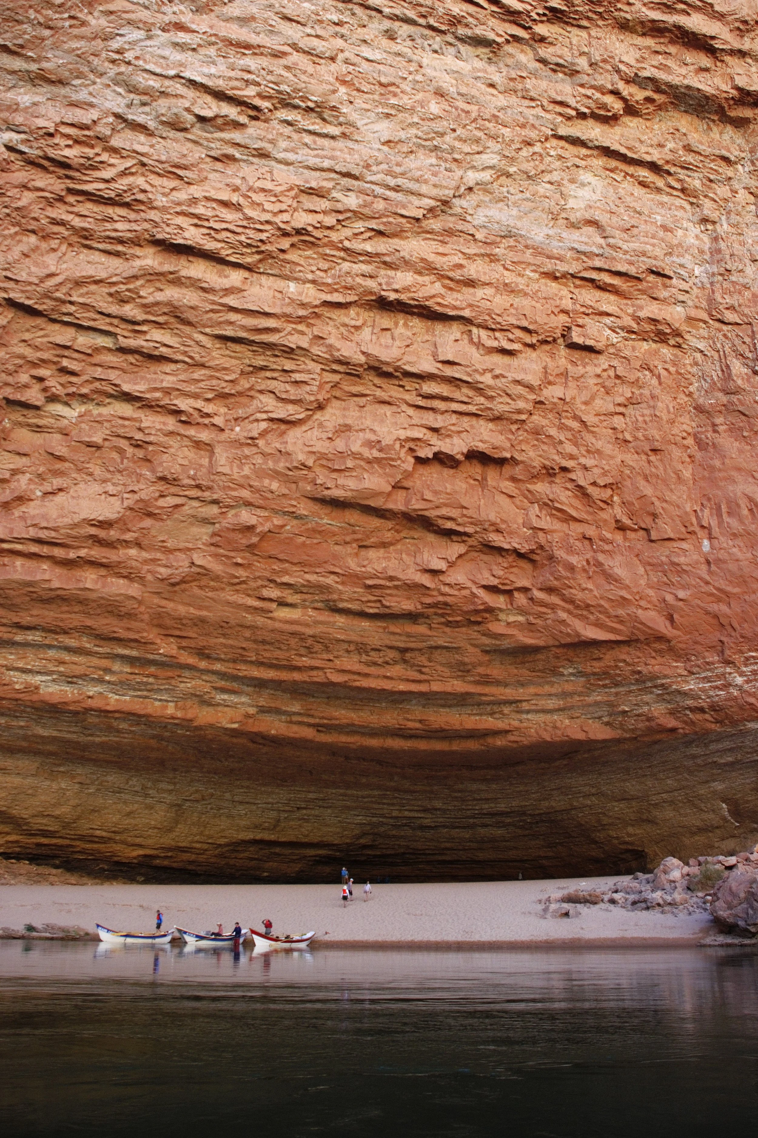Redwall Canyon comes into view