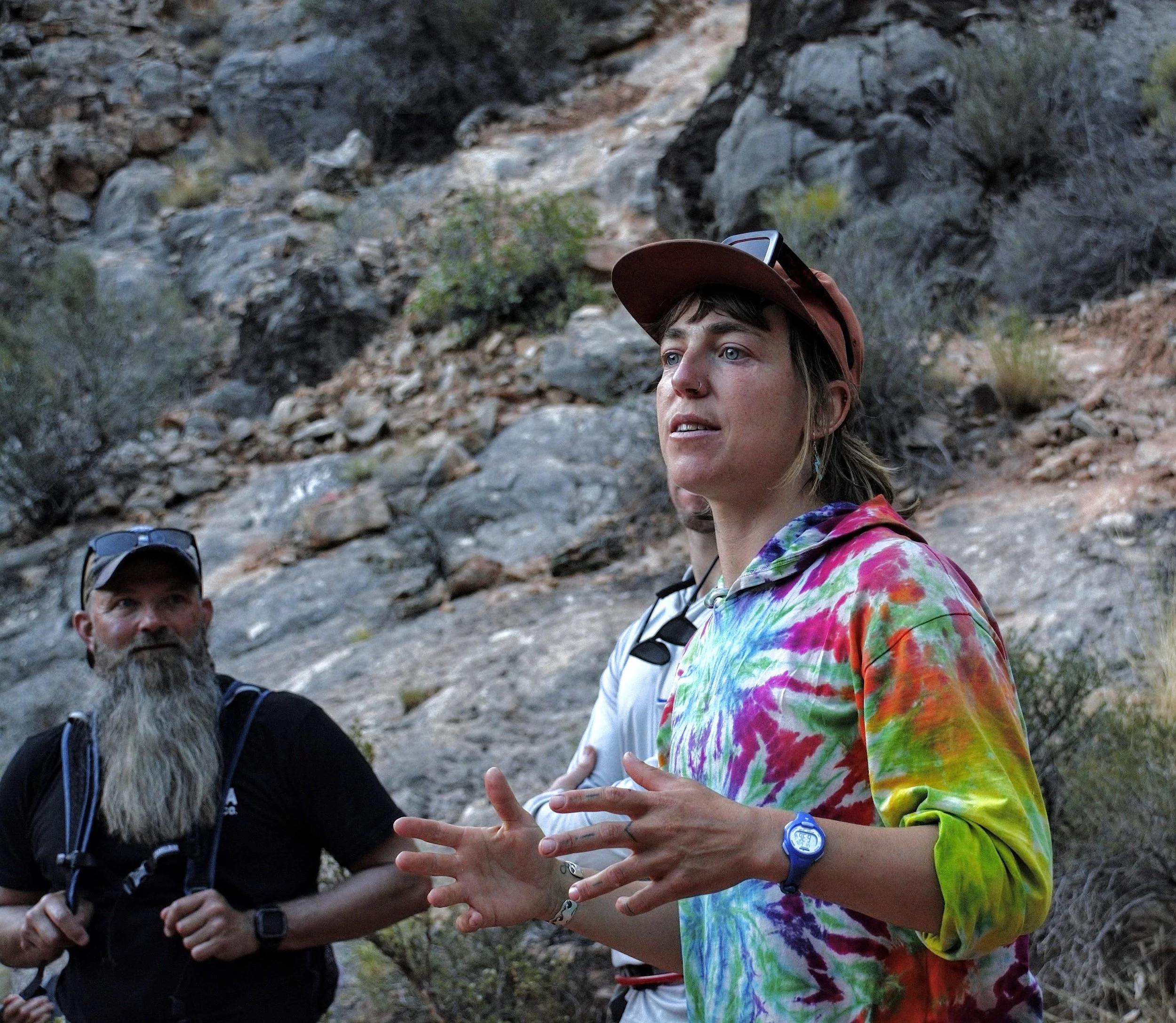 Bec gives instruction