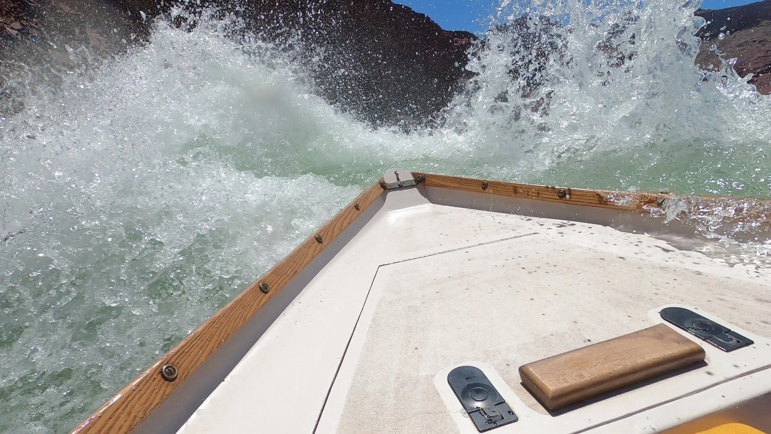 A glimpse of a rapid
