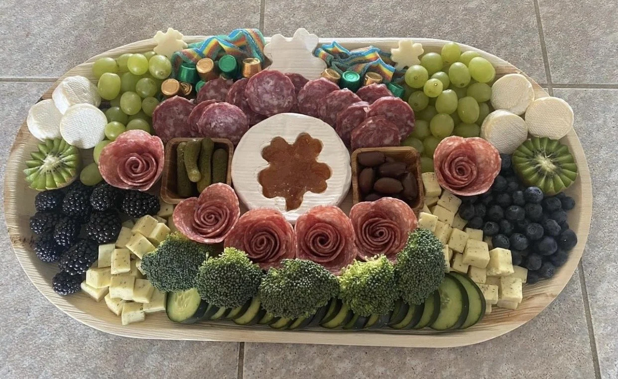 St Patrick’s Day Charcuterie Board