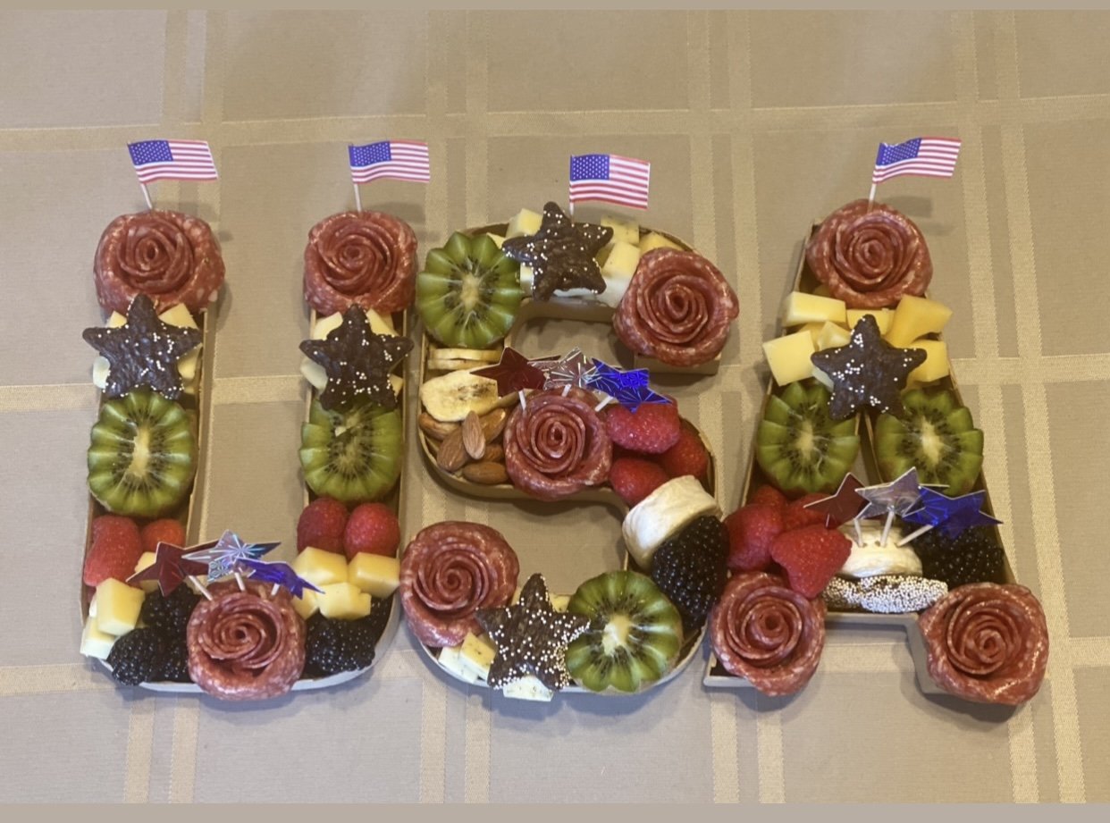 USA Charcuterie Board