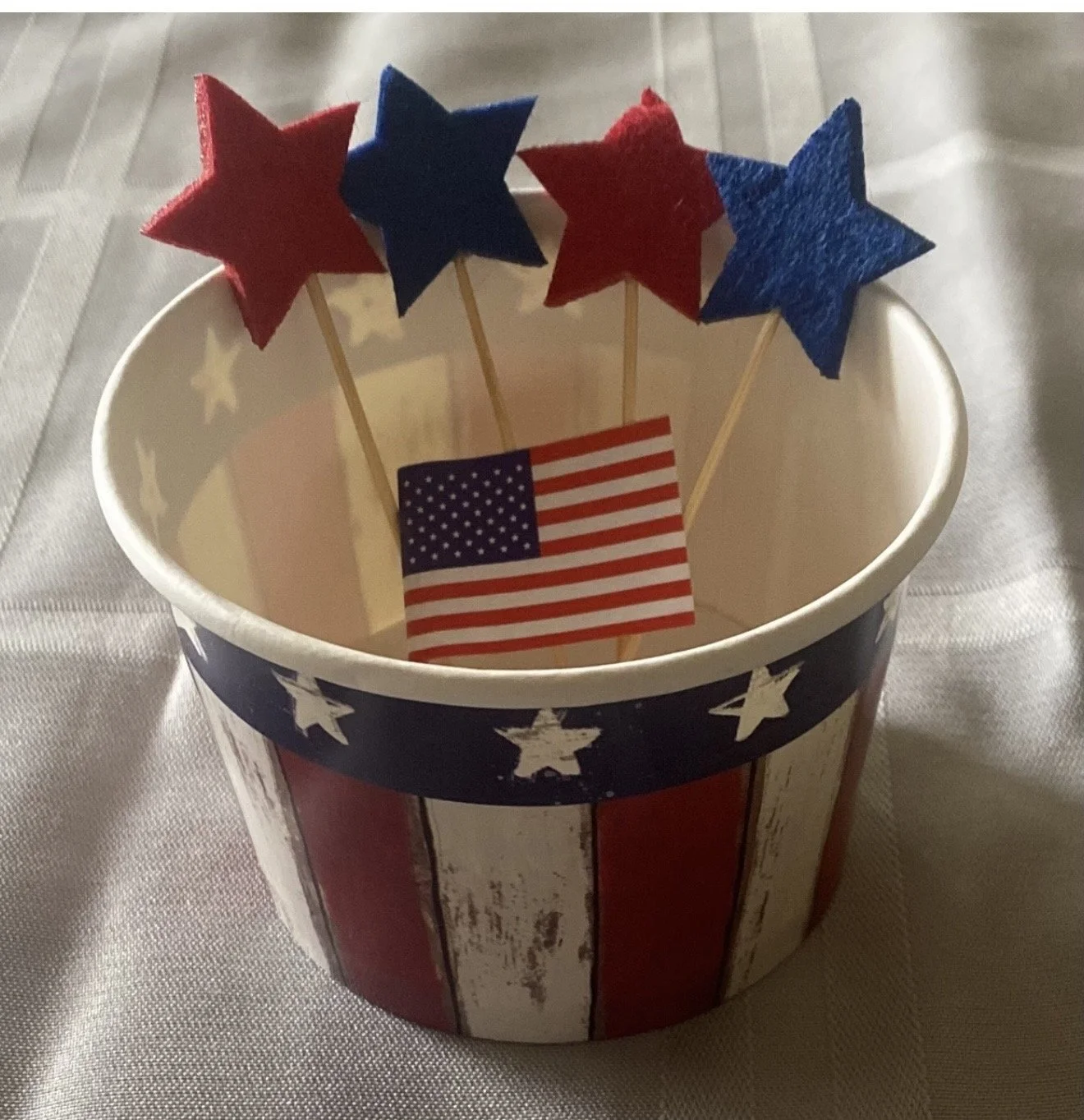 4th of July Charcuterie Cup