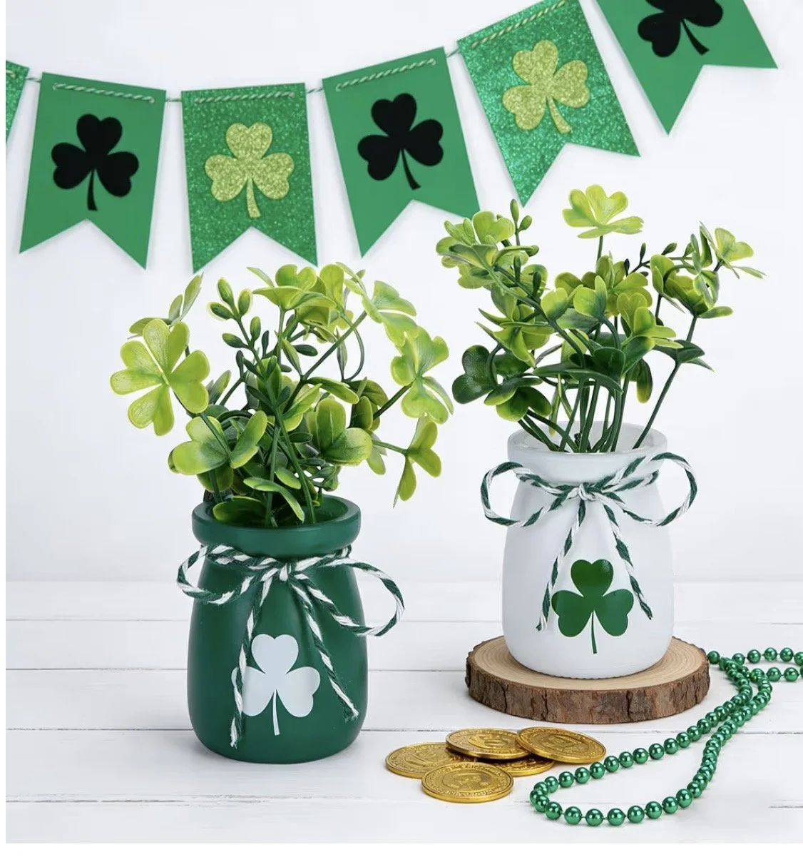 St Patrick’s Day Charcuterie Cups