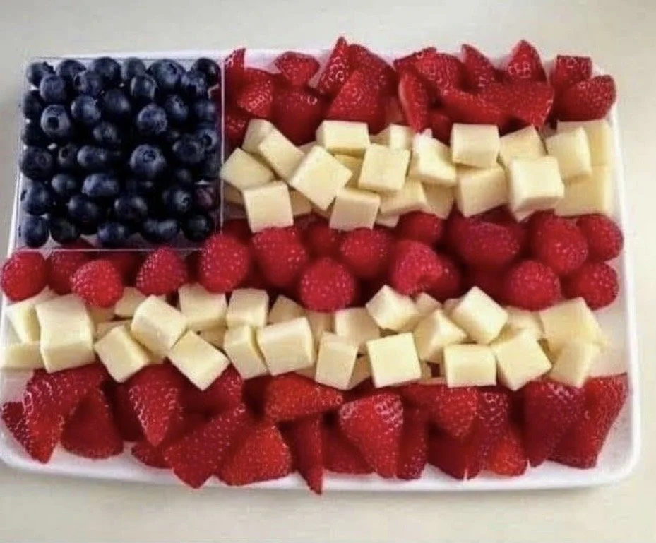 4th of July  Charcuterie Flag