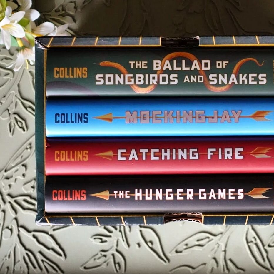 What series are you looking forward to re-reading this year? 📚

I can't believe I've only read The Hunger Games once!! With the Ballad of Songbirds and Snakes movie coming out later this year, this quad is in my Must Read pile for 2023 🐦

If you've