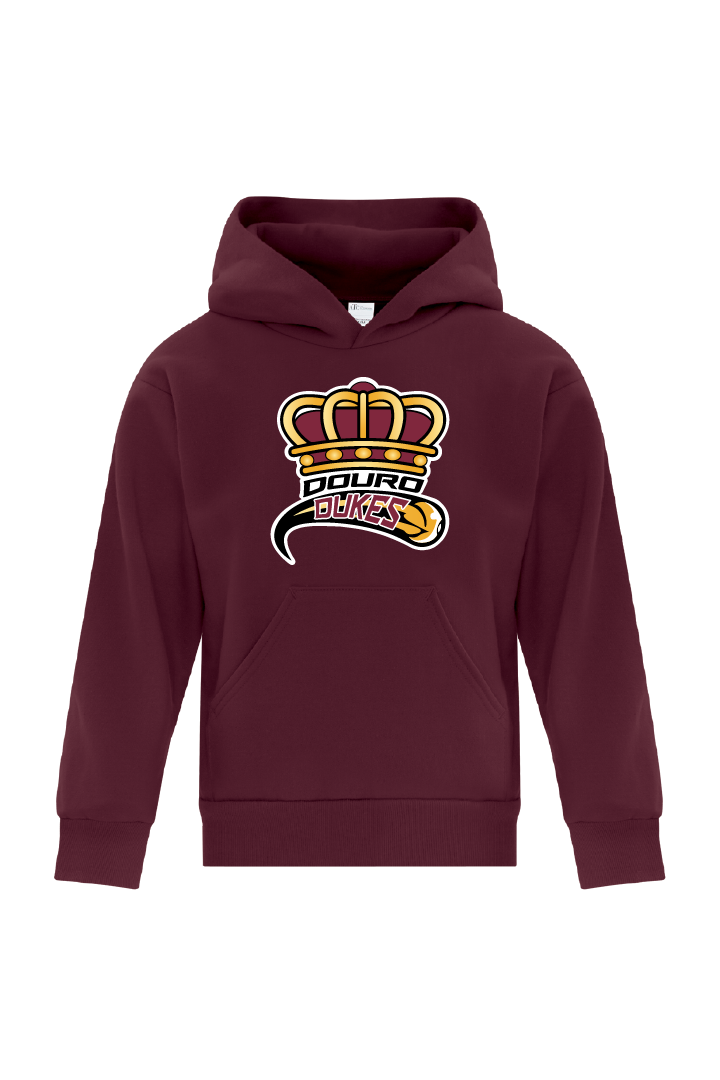 COTTON FLEECE HOODIE (MAROON).png