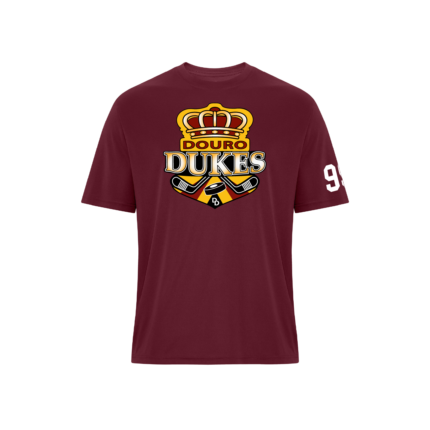 DOURO DUKES TECH SHORT SLEEVE (MAROON)